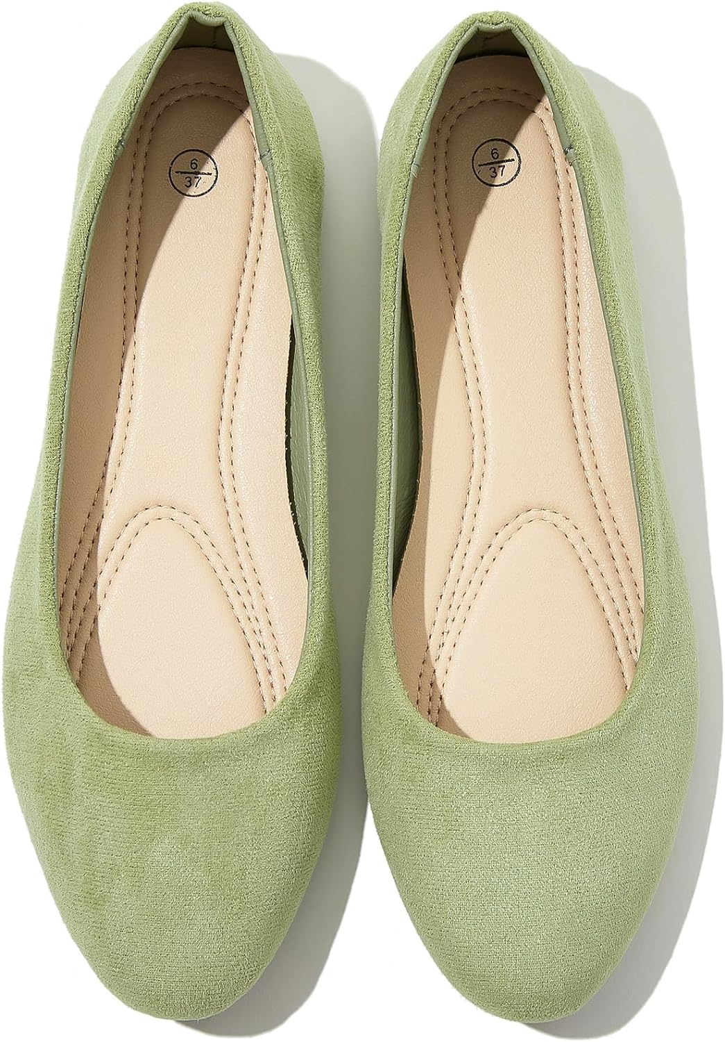 Flats for Women Round Toe Flat Shoes Dressy Black Ballet Flats Comfortable Womens Dress Shoes Ballerina Flats for Work