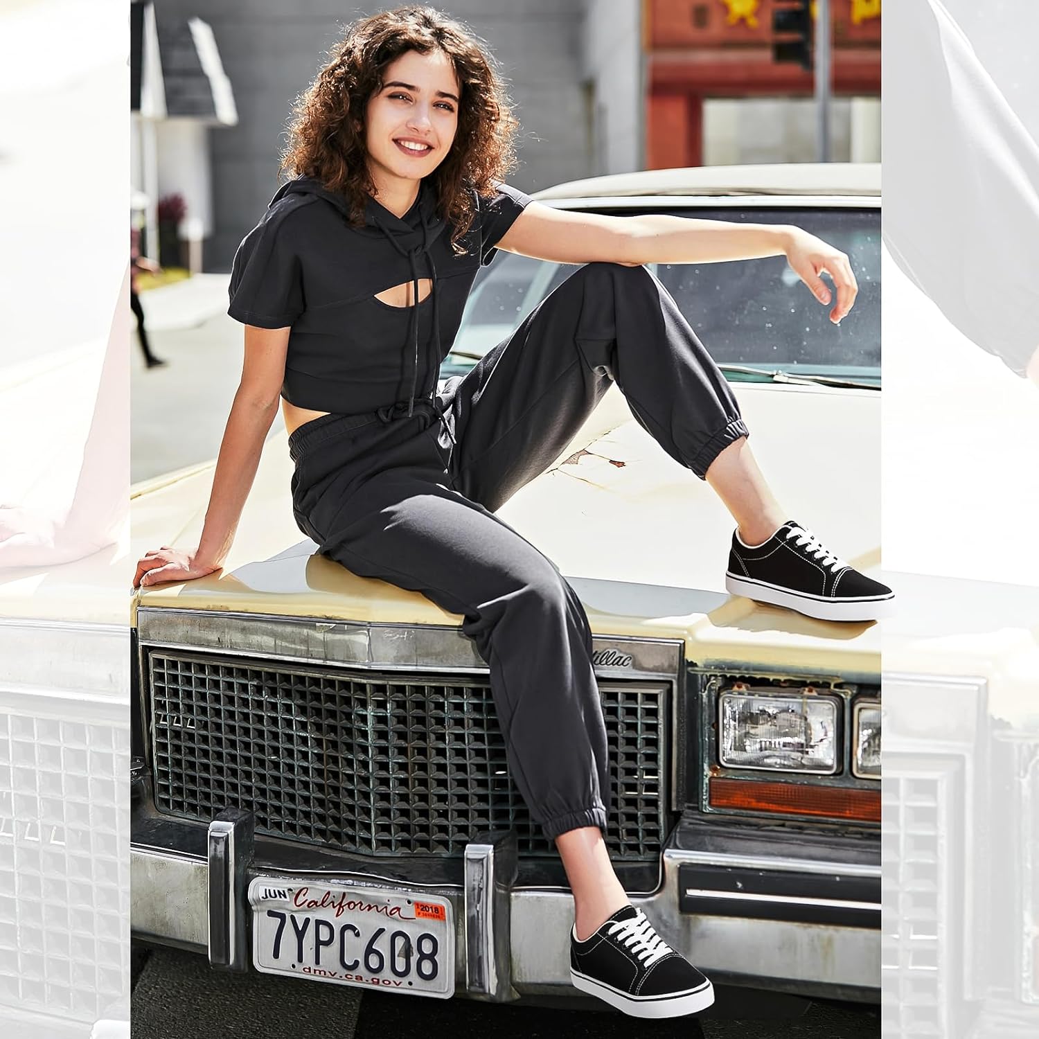 Canvas Shoes for Women White Canvas Sneakers Womens Casual Shoes Low Top Black Sneakers Comfortable Tennis Shoes