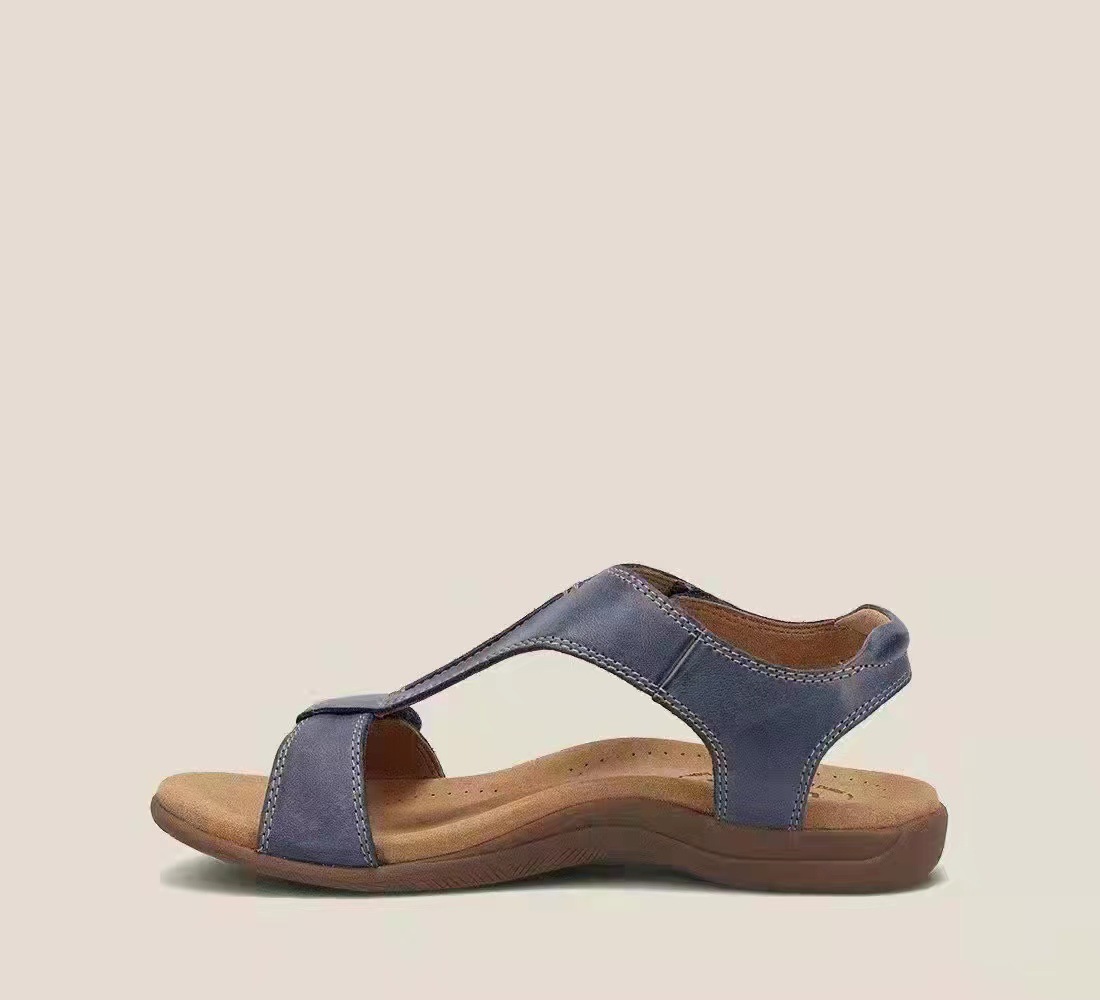Flat Arch Massage Velcro Casual Beach Sandals