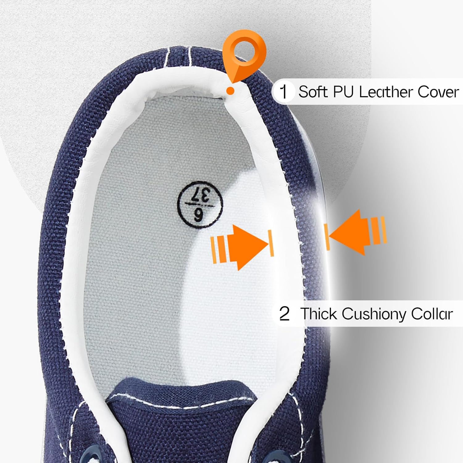 Canvas Shoes for Women White Canvas Sneakers Womens Casual Shoes Low Top Black Sneakers Comfortable Tennis Shoes