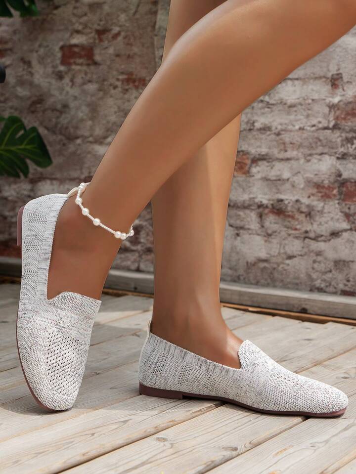 🔥Last Day 49% OFF -Women Breathable Square Toe Loafers, Fashion Outdoor Flats