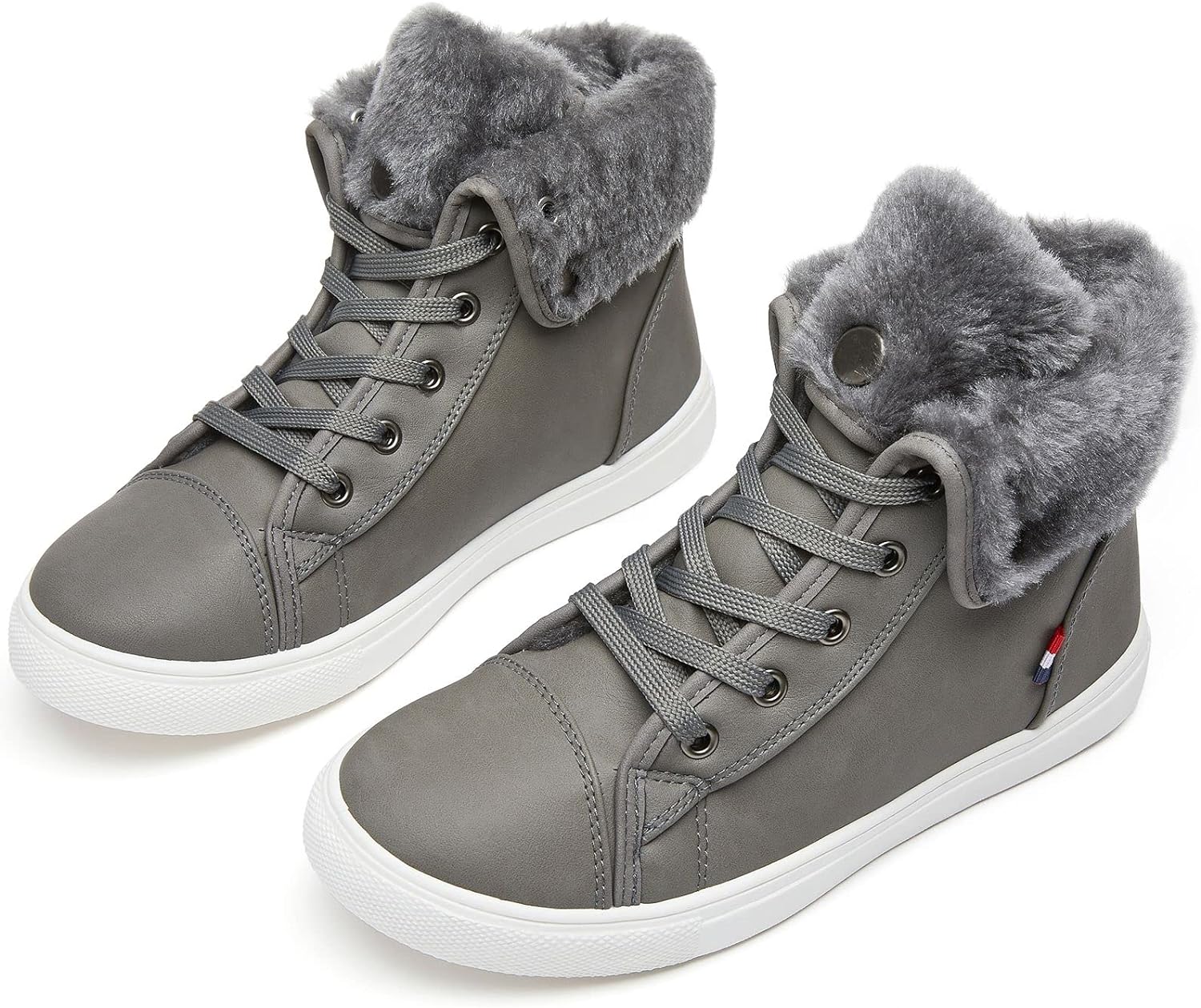 Ankle Boots For Women Lace Up Combat Boots Winter Boots Fashion Snow Boots For Girls Ankle Booties Winter Shoes