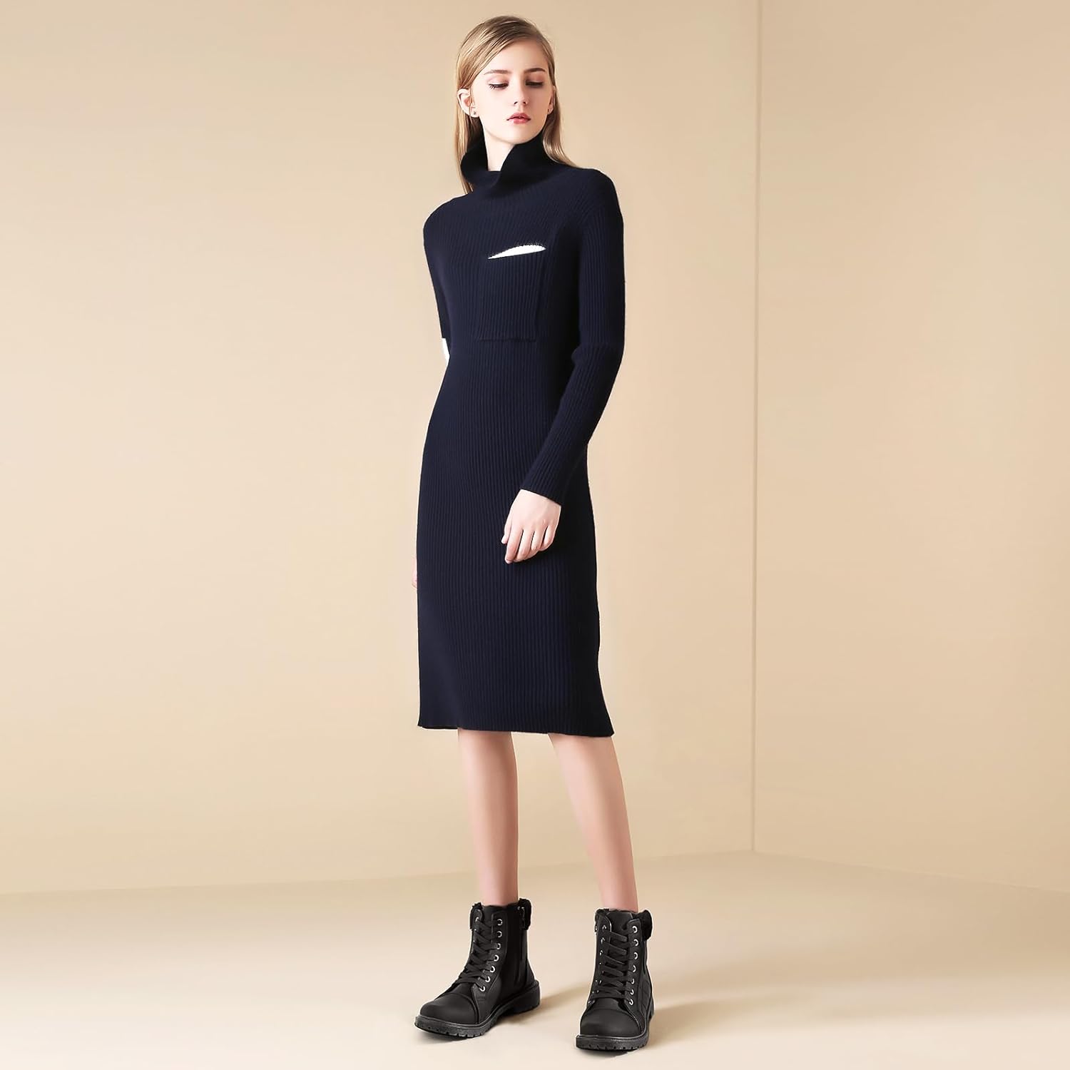 Ankle Boots For Women Lace Up Combat Boots Winter Boots Fashion Snow Boots For Girls Ankle Booties Winter Shoes