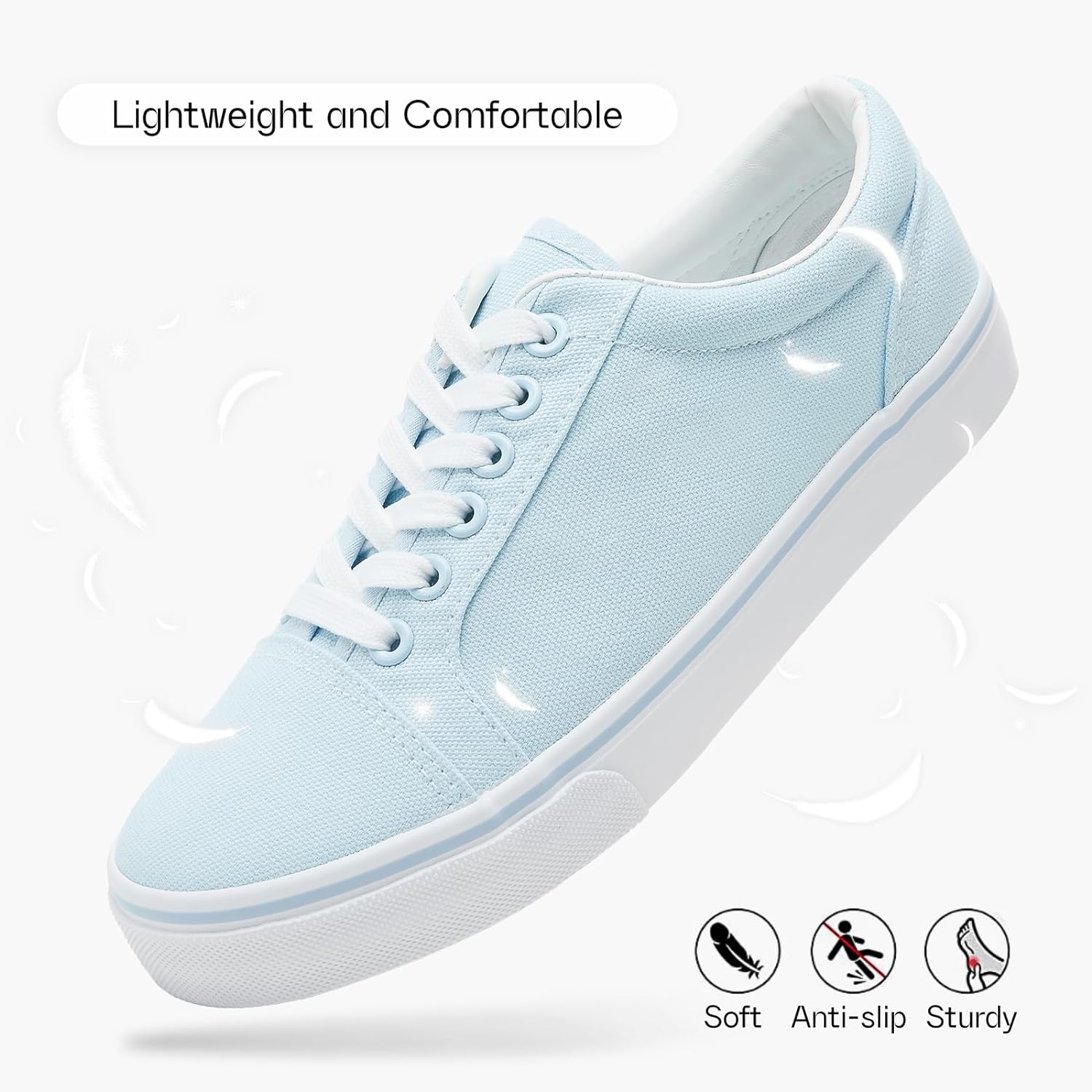 Canvas Shoes for Women White Canvas Sneakers Womens Casual Shoes Low Top Black Sneakers Comfortable Tennis Shoes