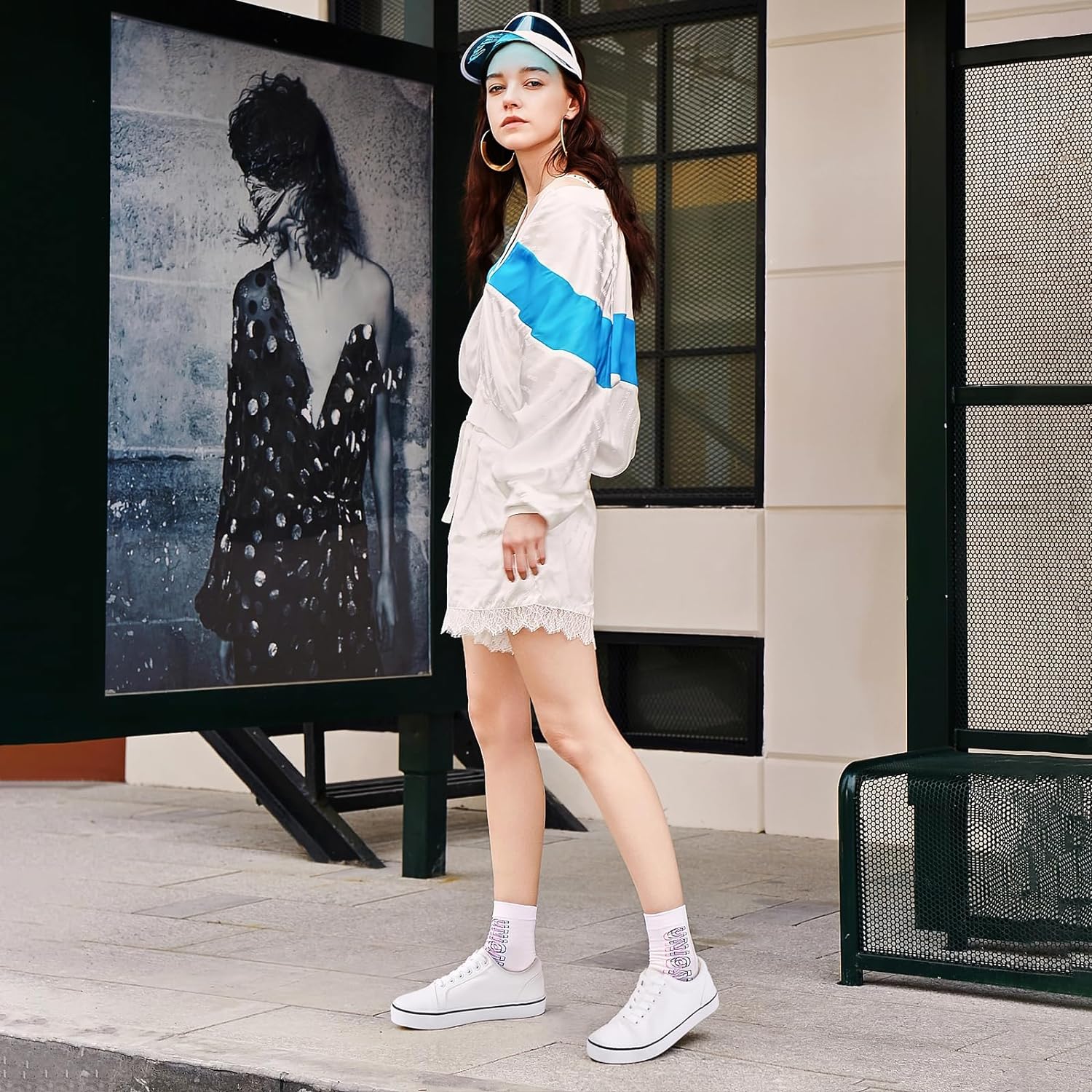 Canvas Shoes for Women White Canvas Sneakers Womens Casual Shoes Low Top Black Sneakers Comfortable Tennis Shoes