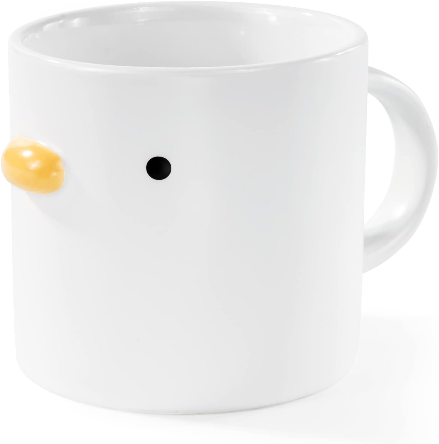 AOUNTRON Coffee Mug 14oz Handcrafted Ceramic Duck Shaped Cute mugs with Artisanal Glaze,Funny Mugs,Gift for Coffee Lovers and Collectors